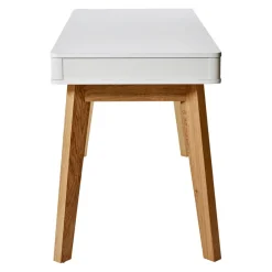 Johann Jakob Schreibtisch Wave eichefarbig, weiss Discount