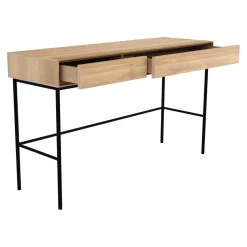 Ethnicraft Schreibtisch Whitebird eichefarbig Discount
