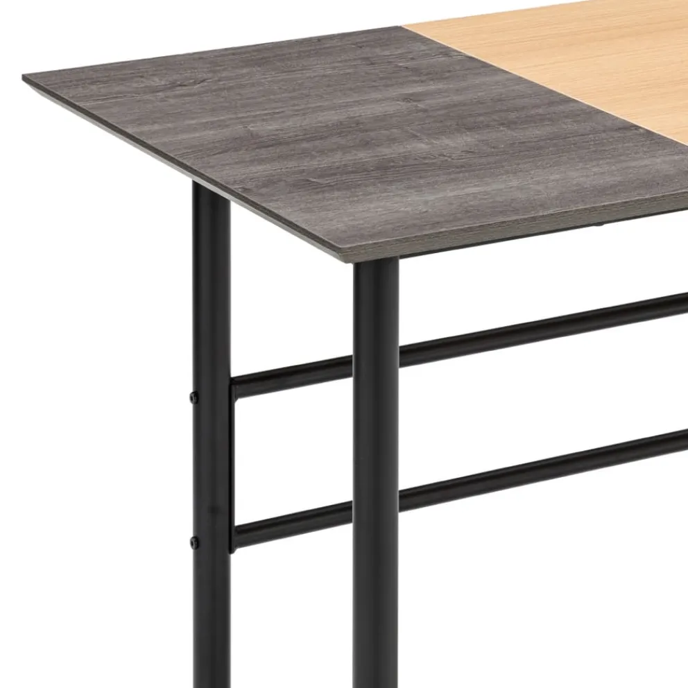 BYYU Schreibtisch Widmer-105 eichefarbig, grau Online