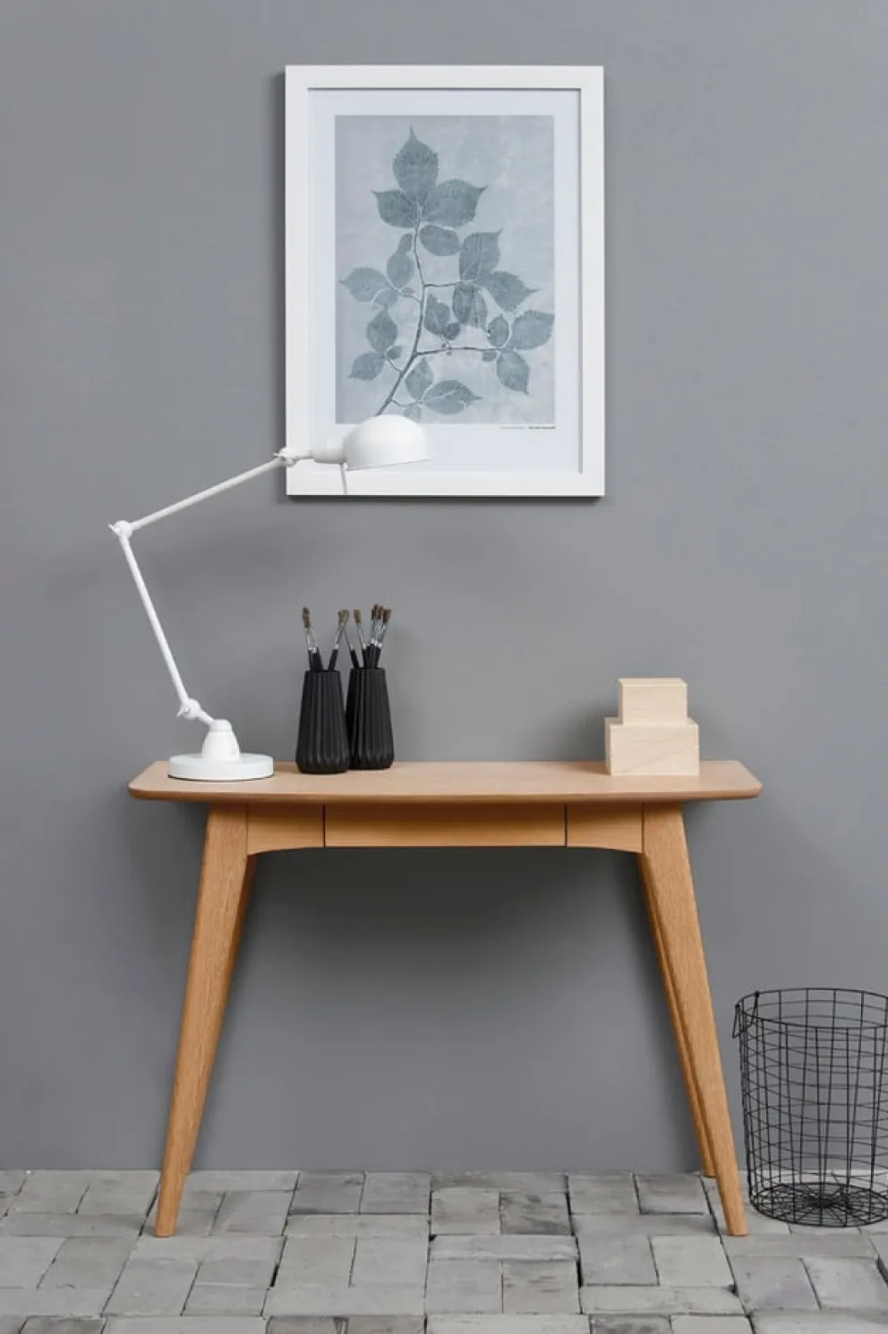 MID.YOU Schreibtisch Woodstock eiche Outlet