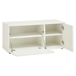 Edition Schuhbank ENYO eichefarbig, weiss Outlet