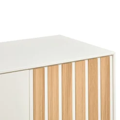 Edition Schuhbank ENYO eichefarbig, weiss Outlet