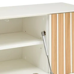 Edition Schuhbank ENYO eichefarbig, weiss Outlet