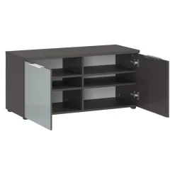 MID.YOU Schuhbank Genova graphit, silbergrau Sale