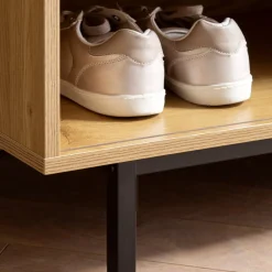 MID.YOU Schuhbank Holz eichefarbig New