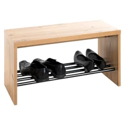 Carry Home Schuhbank Martin eichefarbig, schwarz Clearance