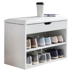 MID.YOU Schuhbank weiss Hot