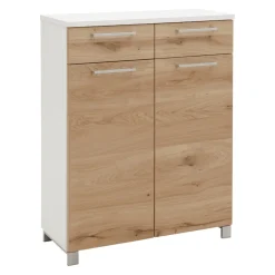 Dieter Knoll Schuhschrank Andalo eichefarbig, weiss Discount
