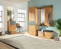 VALNATURA Schuhschrank Avanti eichefarbig