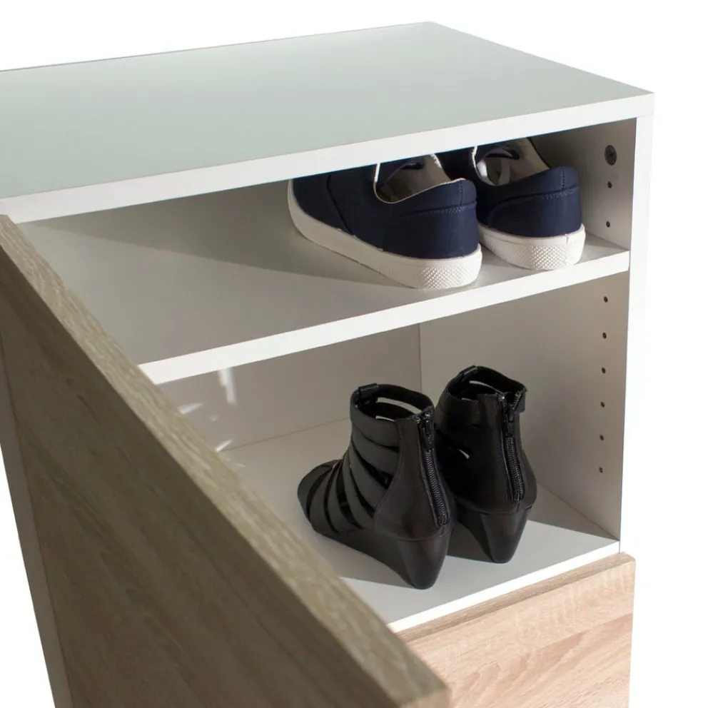 Temahome Schuhschrank Bamboo weiss Online