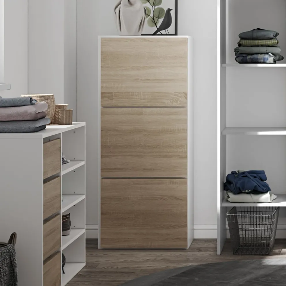 Temahome Schuhschrank Bamboo weiss Online