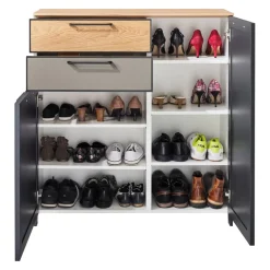Dieter Knoll Schuhschrank Cando Fango, eichefarbig Clearance