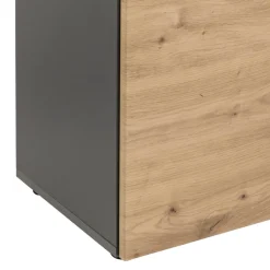 Voleo Schuhschrank Detroit eichefarbig, graphitgrau Online