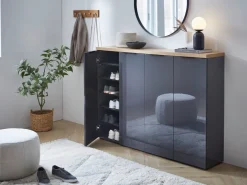 Voleo Schuhschrank Idea anthrazit, eichefarbig Best