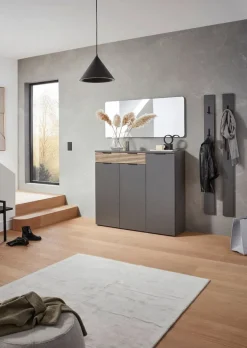 Voleo Schuhschrank Indo eichefarbig, graphit