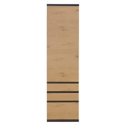 Invivus Schuhschrank Infinity_506 Asteiche, graphitschwarz Hot