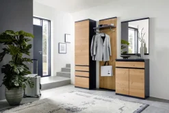 Invivus Schuhschrank Infinity_506 Asteiche, graphitschwarz Sale