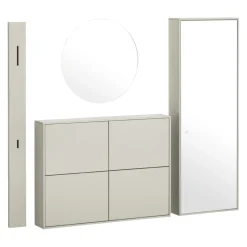 Invivus Schuhschrank Innova_506 Brilliantgrau Best