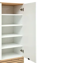 Voleo Schuhschrank Laura eichefarbig, weiss Best