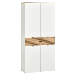 Voleo Schuhschrank Laura eichefarbig, weiss Best