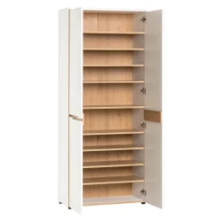 Novel Schuhschrank Memphis eichefarbig, weiss Outlet