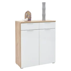 Voleo Schuhschrank New York eichefarbig, weiss Best