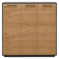 Dieter Knoll Schuhschrank Savona anthrazit, eichefarbig Discount