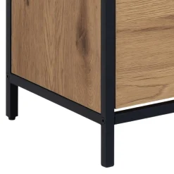 MID.YOU Schuhschrank Seaford wildeichefarbig Discount