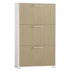 Sikelia Schuhschrank Shoe weiss Discount