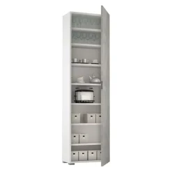 Sikelia Schuhschrank Shoe betongrau, weiss