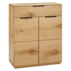 Linea Natura Schuhschrank Signum wildeichefarbig New