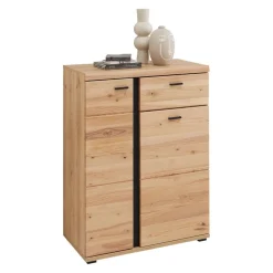 Linea Natura Schuhschrank Sonos eichefarbig, eschefarbig, schwarz Online