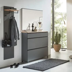 Dieter Knoll Schuhschrank Sorrent grau Best