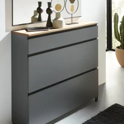 Dieter Knoll Schuhschrank Sorrent grau Best