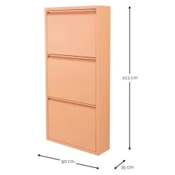 Spinder Design Schuhschrank TAFF lachs New