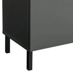 Johann Jakob Schuhschrank Tirana graphit, schwarz Sale