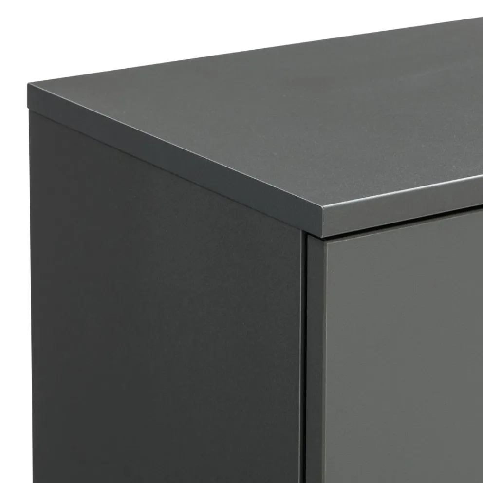 Johann Jakob Schuhschrank Tirana graphit, schwarz Clearance