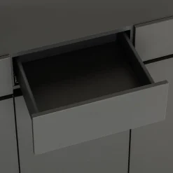 Voleo Schuhschrank Unique graphit, schwarz Hot
