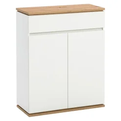 Xora Schuhschrank Yamael eichefarbig, weiss Sale