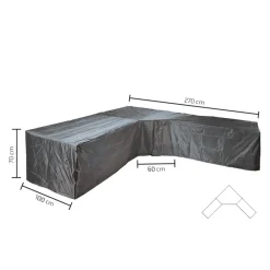 Jarda Schutzhülle Lounge Trapez-L 270x270x70 anthrazit Discount