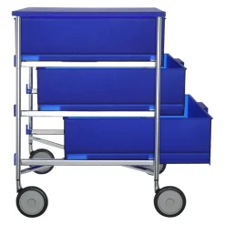 KARTELL Servierwagen Mobil L2 / kobaltblau Discount