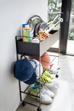 Yamazaki Servierwagen Tower schwarz Outlet