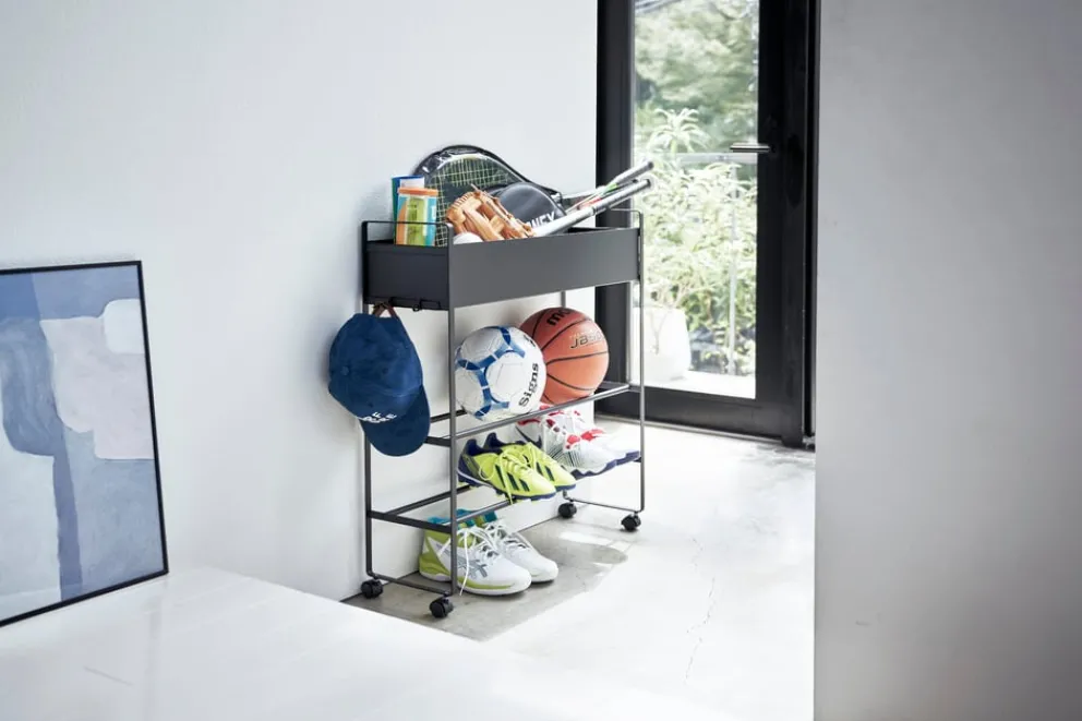 Yamazaki Servierwagen Tower schwarz Outlet