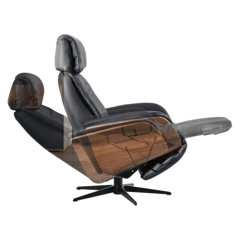 Welnova Sessel 7602 Balance schwarz