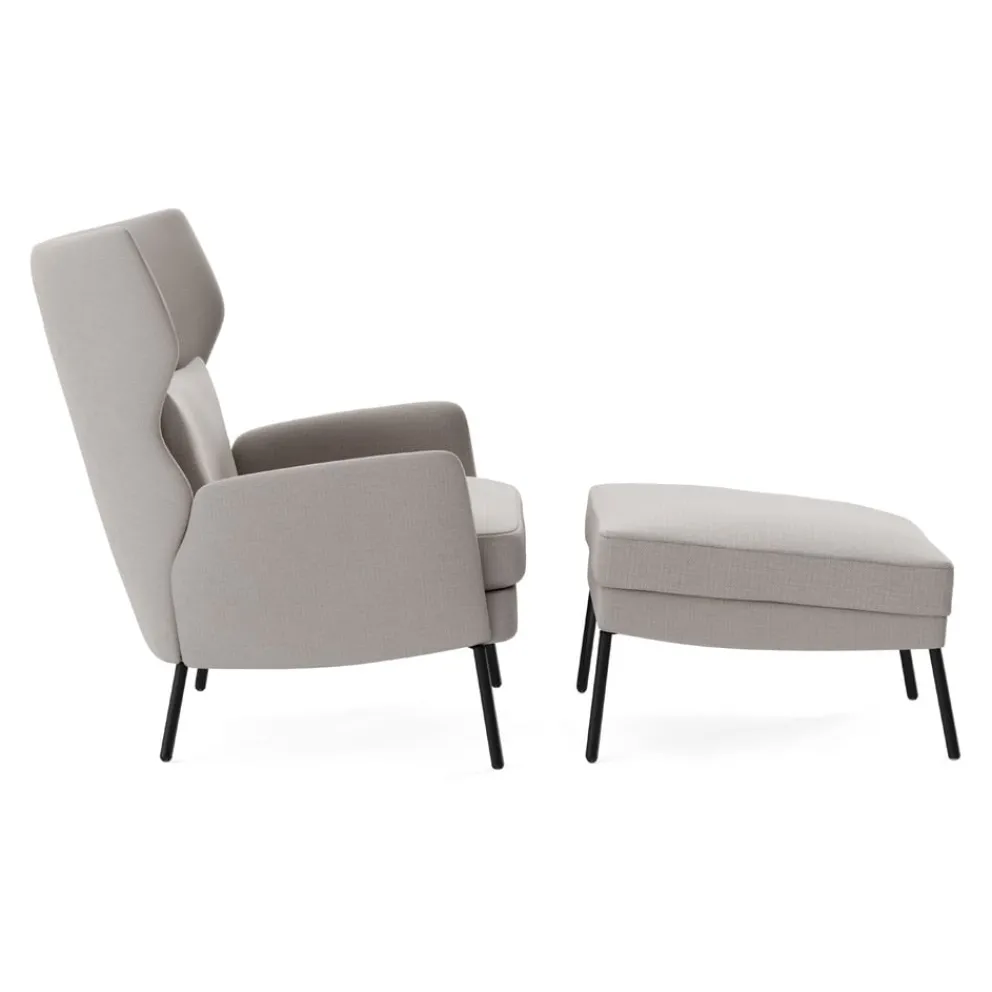 Johann Jakob Sessel Alex Attractive light grey 02 Outlet
