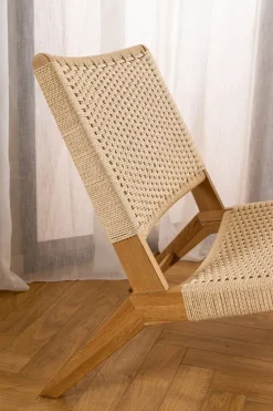 MID.YOU Sessel Carson eichefarbig, off-white Hot