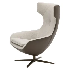 LEOLUX Sessel Caruzzo crème Outlet