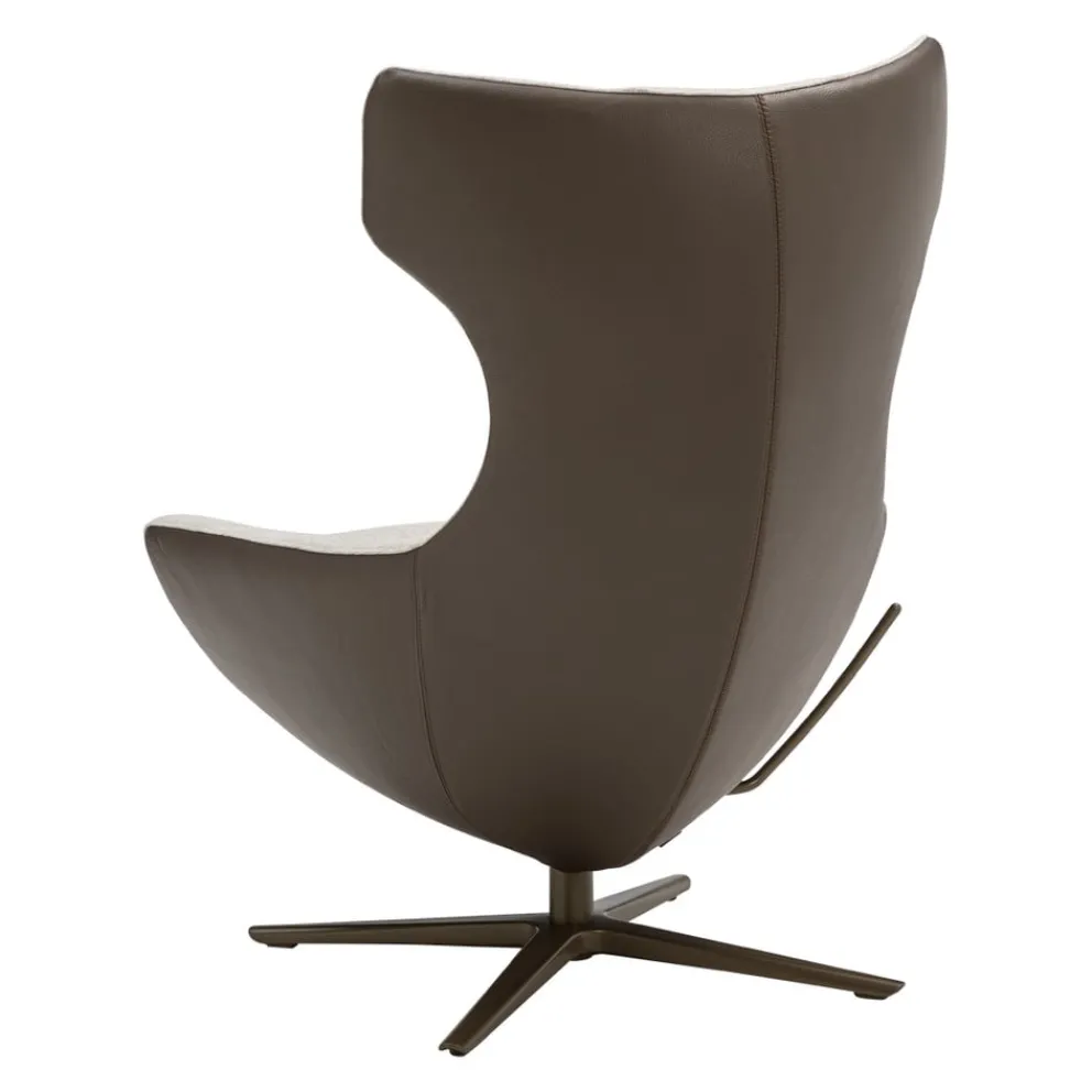 LEOLUX Sessel Caruzzo crème Outlet