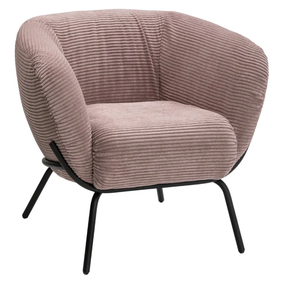 Lomoco Sessel Dance Cord rosa Clearance