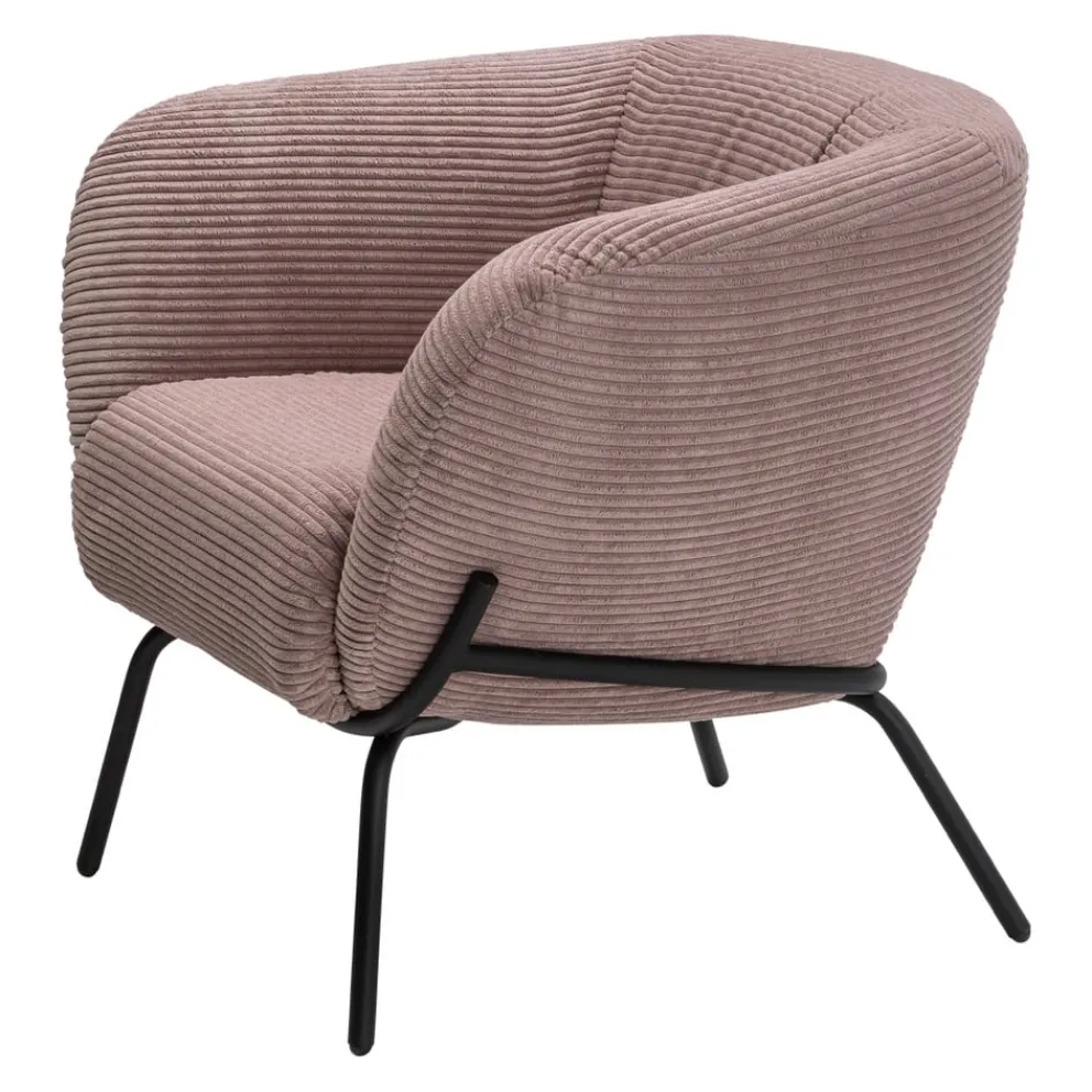 Lomoco Sessel Dance Cord rosa Clearance
